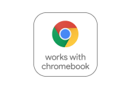 Works with chromebook Logo